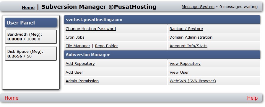 control-panel-svn-hosting